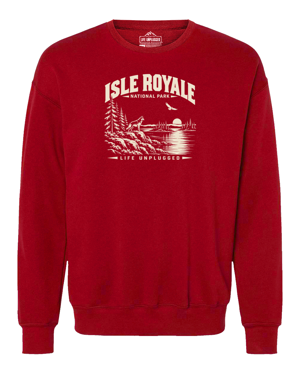 ISLE ROYALE NATIONAL PARK Midweight Super Soft Crewneck