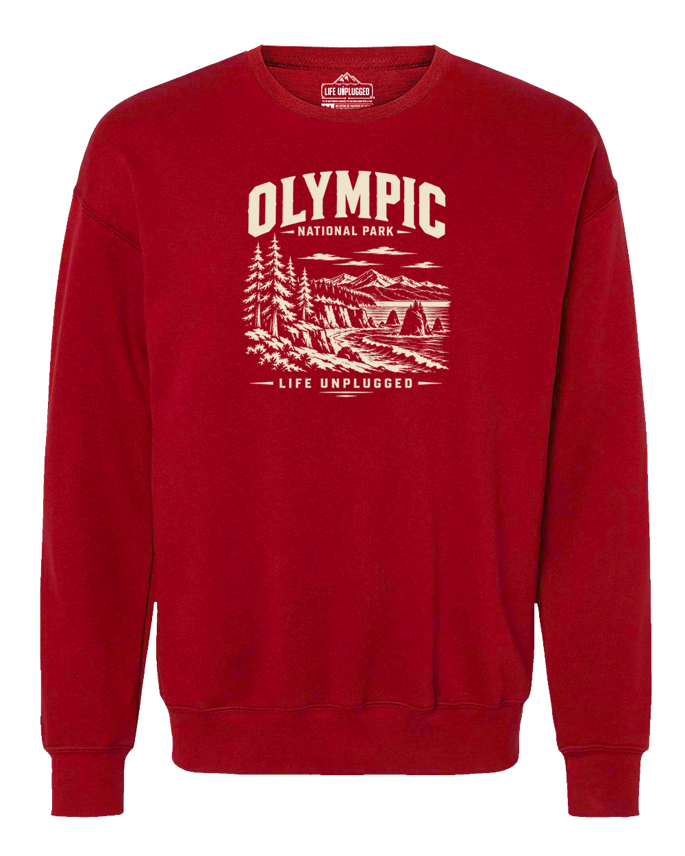 OLYMPIC NATIONAL PARK Midweight Super Soft Crewneck