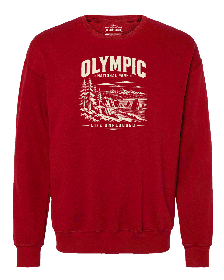 OLYMPIC NATIONAL PARK Midweight Super Soft Crewneck
