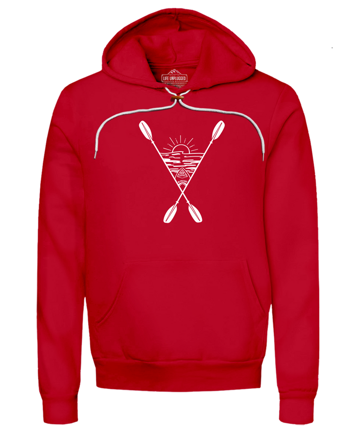 Kayaking Into The Sunset Super Soft Hoodie
