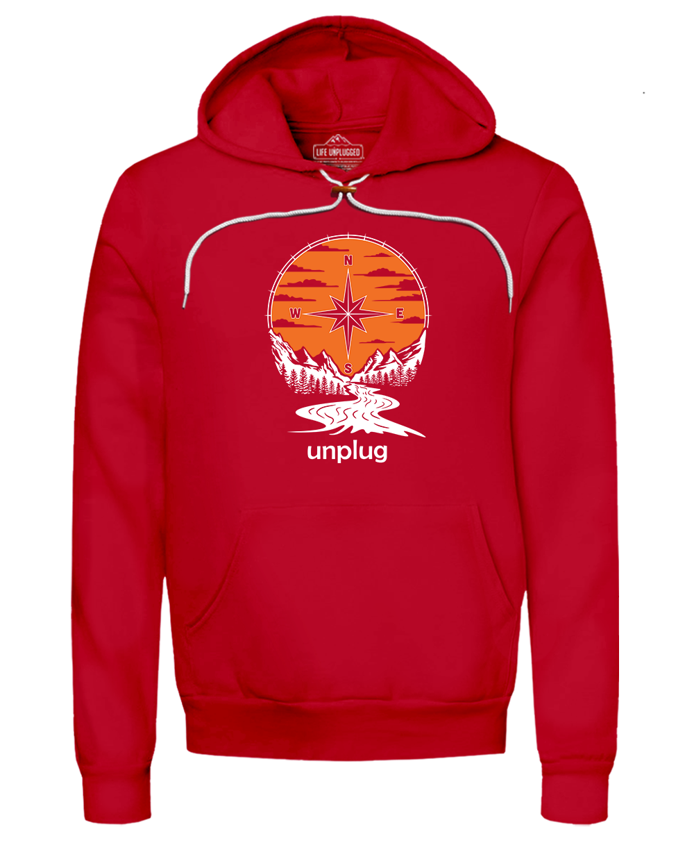 Compass Sunset Super Soft Hoodie