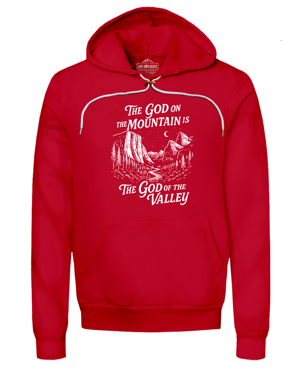 God On The Mountain Super Soft Hoodie