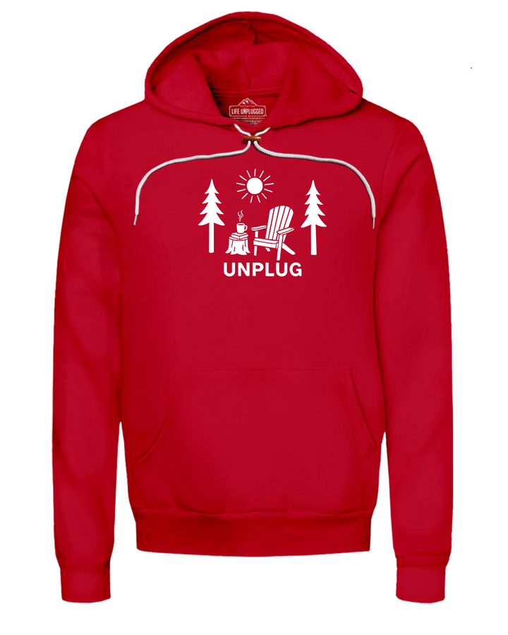 READING IN THE WOODS Super Soft Hoodie