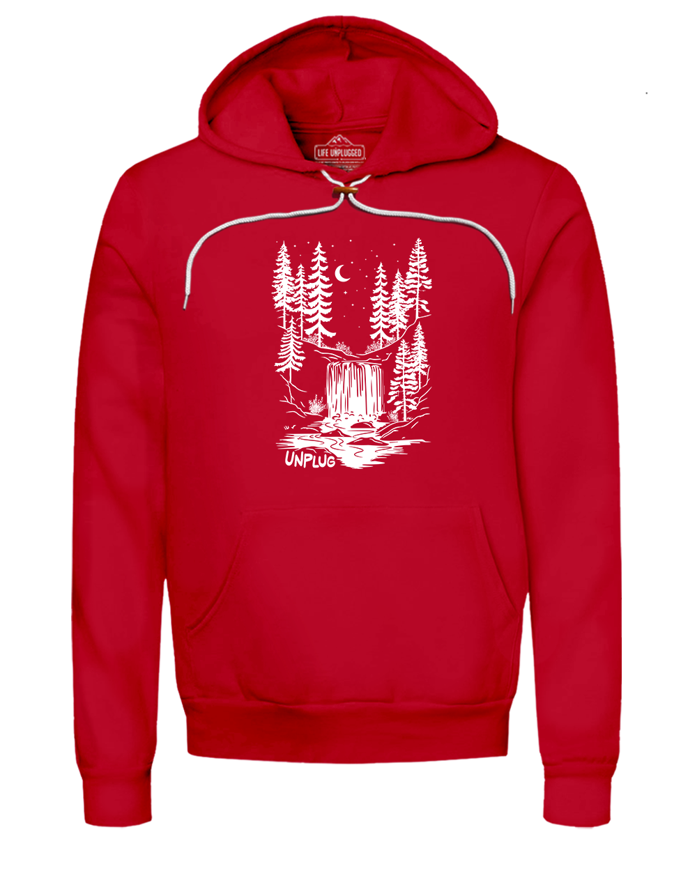WATERFALL UNDER THE STARS Super Soft Hoodie