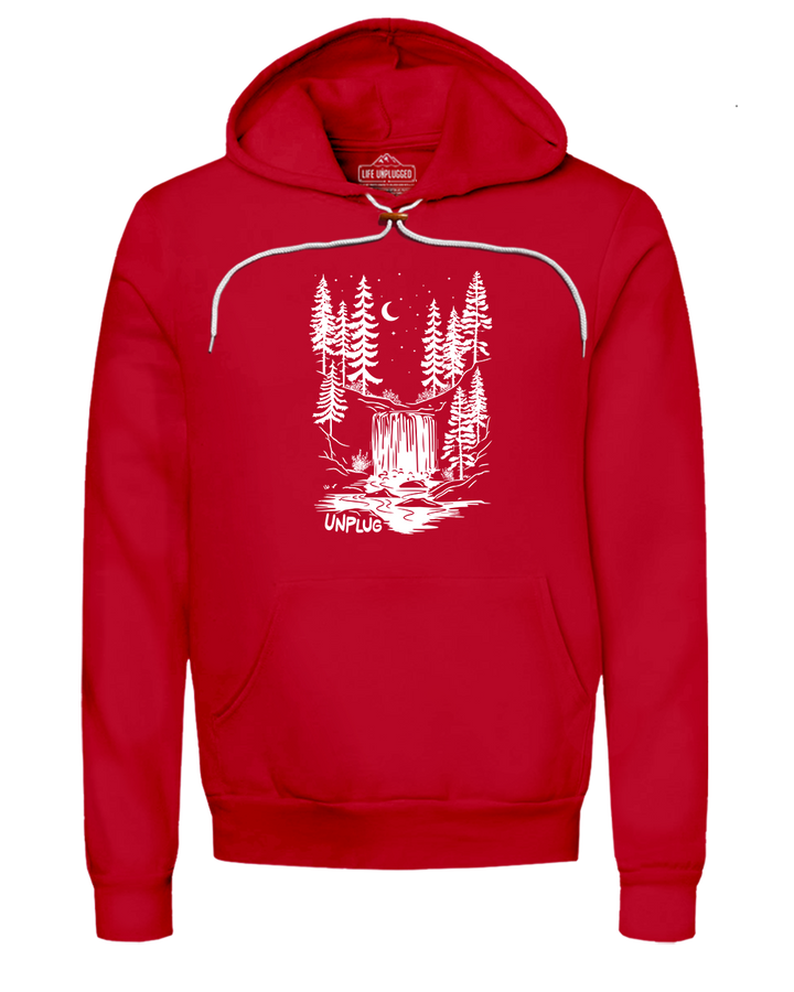WATERFALL UNDER THE STARS Super Soft Hoodie
