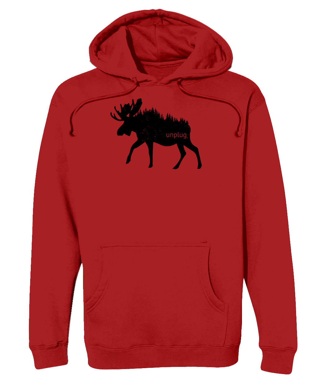 Moose In The Trees Heavyweight Hoodie