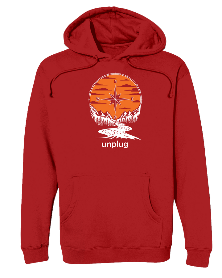 Compass Sunset Heavyweight Hoodie