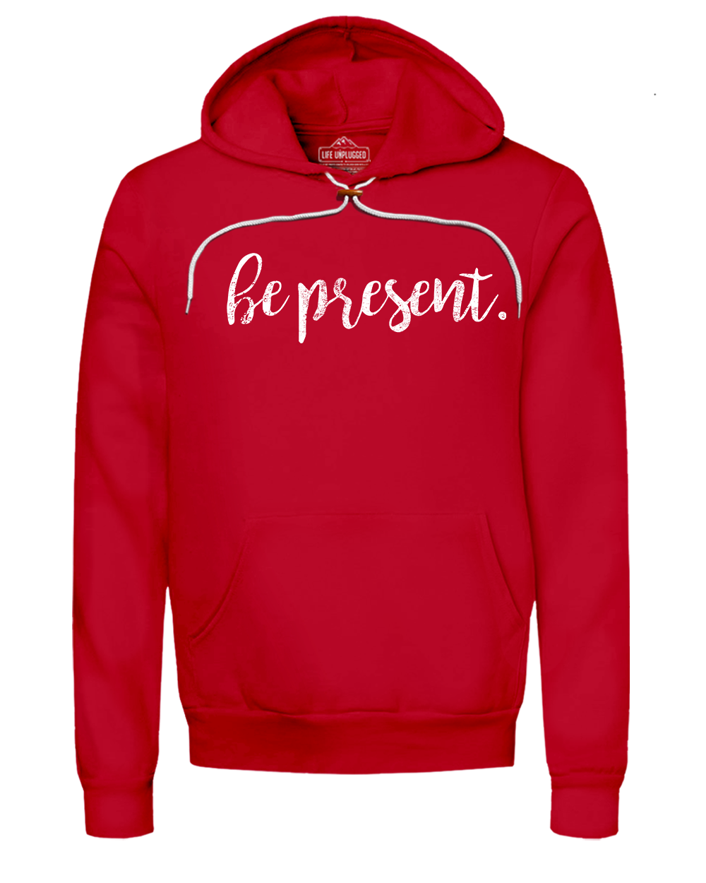 Be Present Cursive Super Soft Hoodie