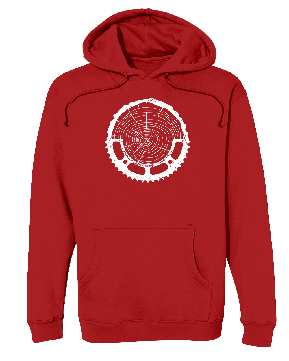 Tree Rings Chainring Heavyweight Hoodie