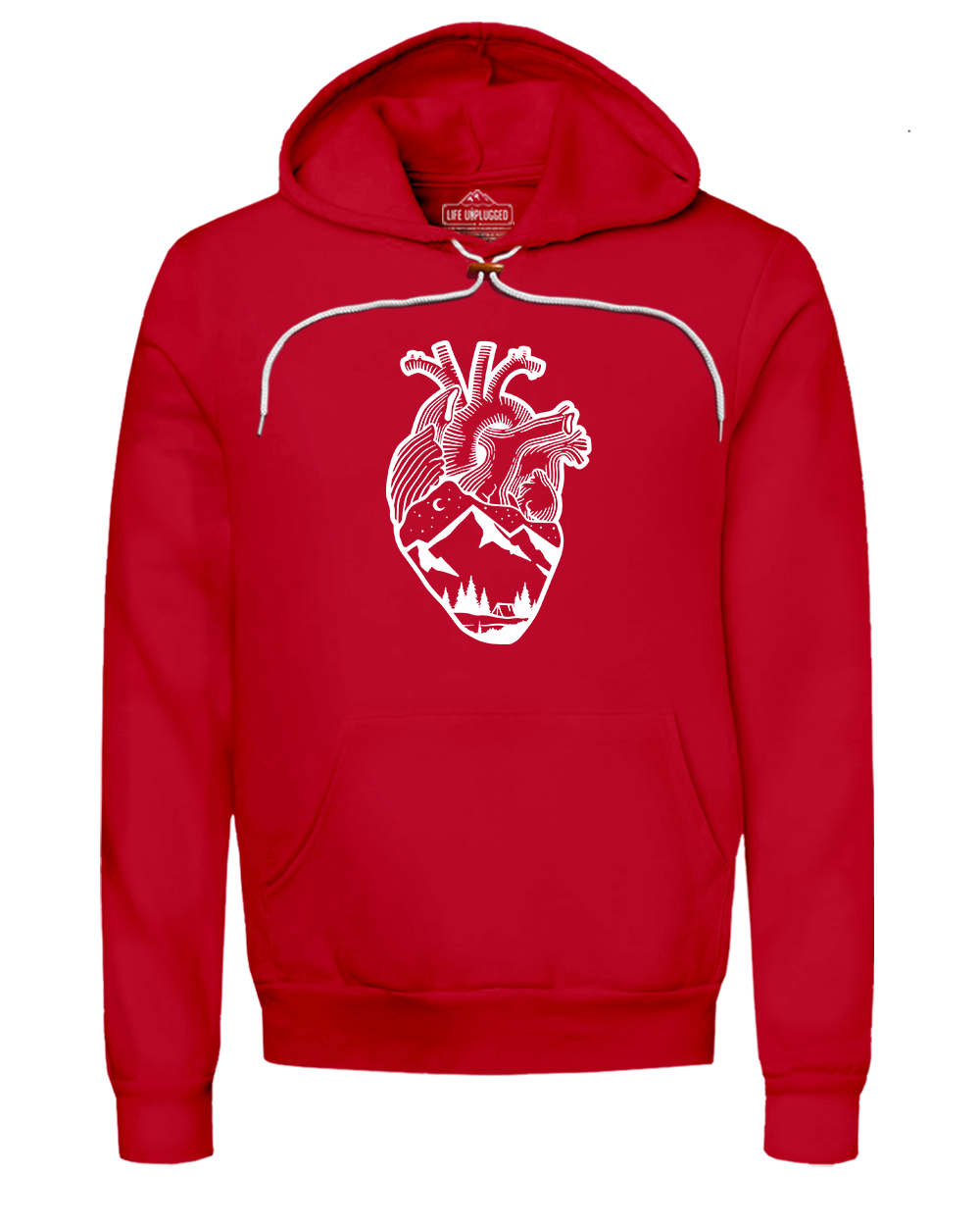 Anatomical Heart (Full Chest) Super Soft Hoodie – Life Unplugged