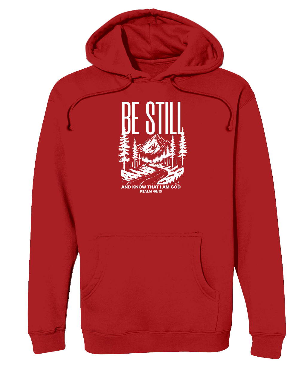 Be Still and Know Heavyweight Hoodie