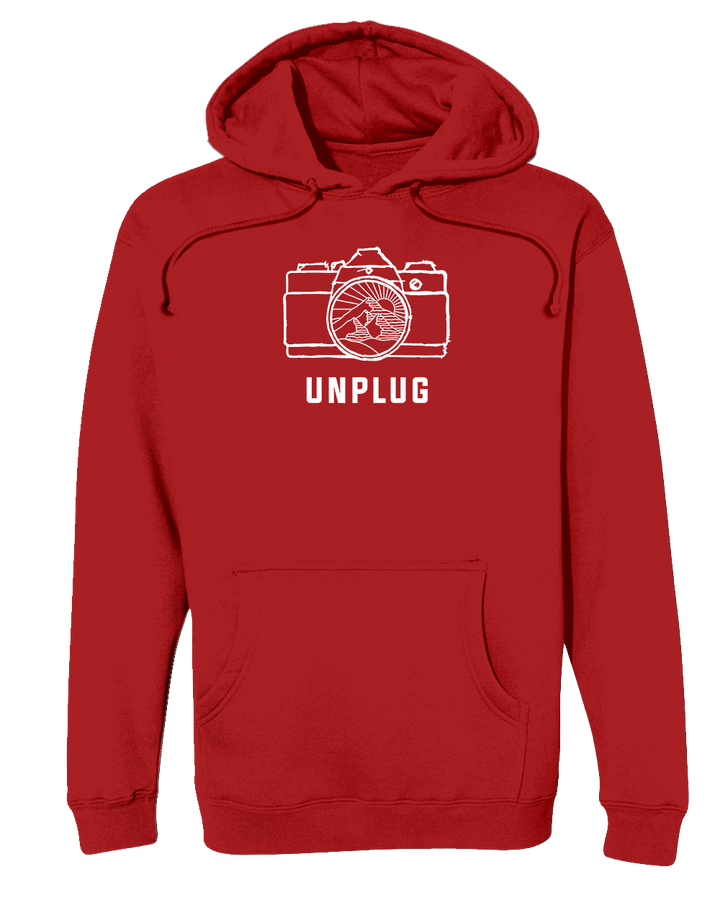 Camera Mountain Lens Heavyweight Hoodie