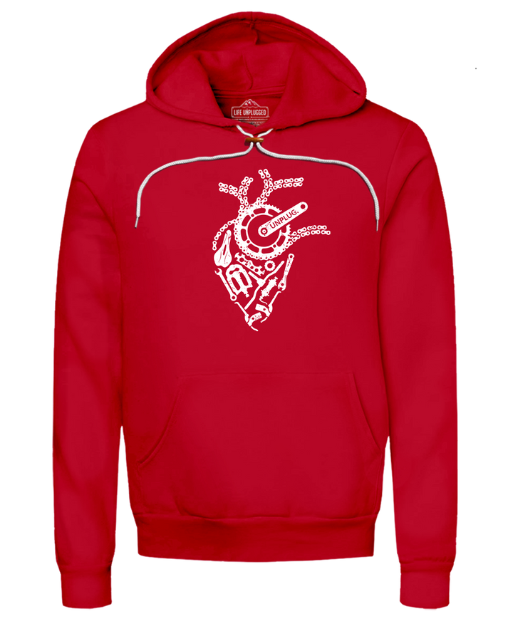 Anatomical Heart (Bicycle Parts) Super Soft Hoodie
