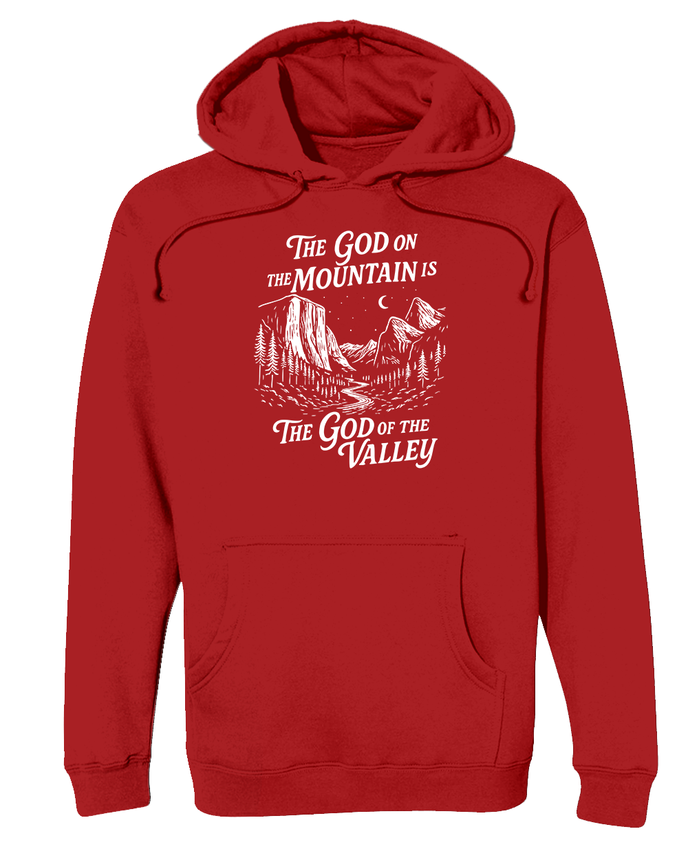 God On The Mountain Heavyweight Hoodie