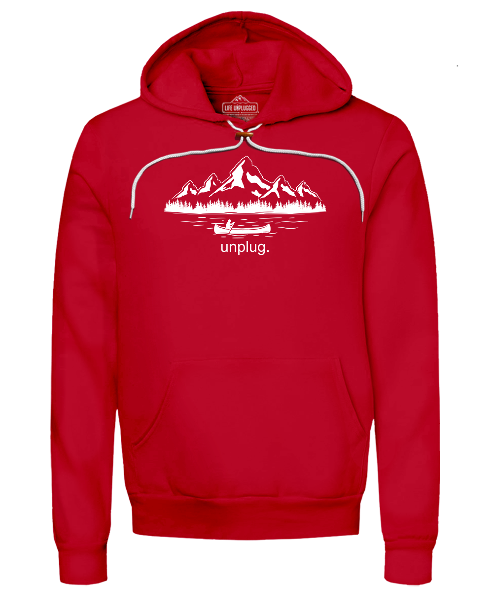 Canoeing In The Mountains Super Soft Hoodie