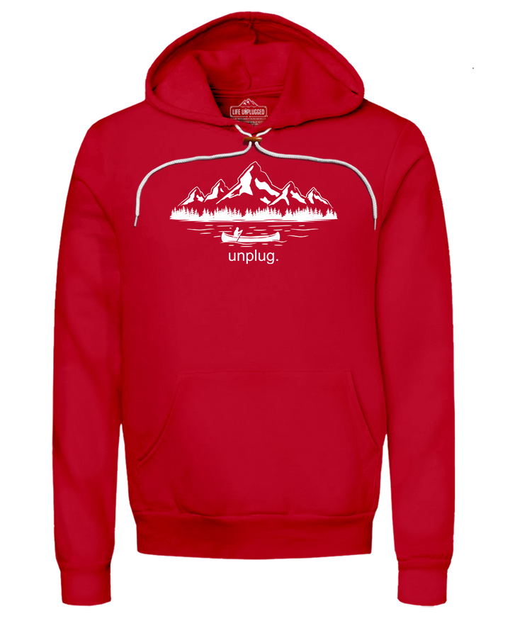 Canoeing In The Mountains Super Soft Hoodie