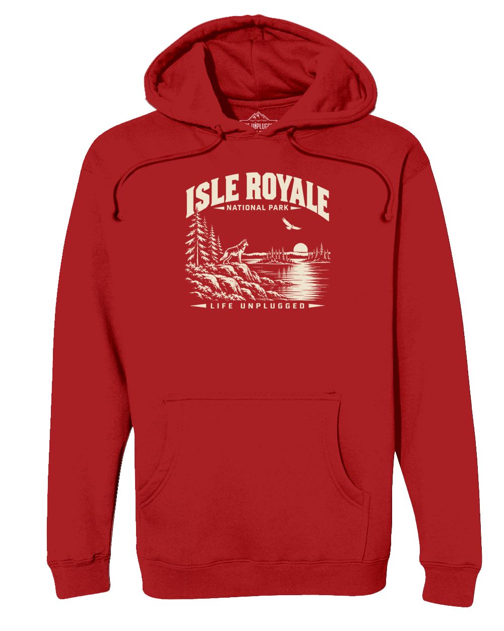 ISLE ROYALE NATIONAL PARK Heavyweight Hoodie