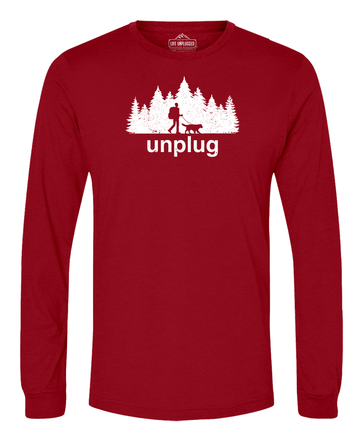 Dog Walks in the Woods Long Sleeve T-Shirt
