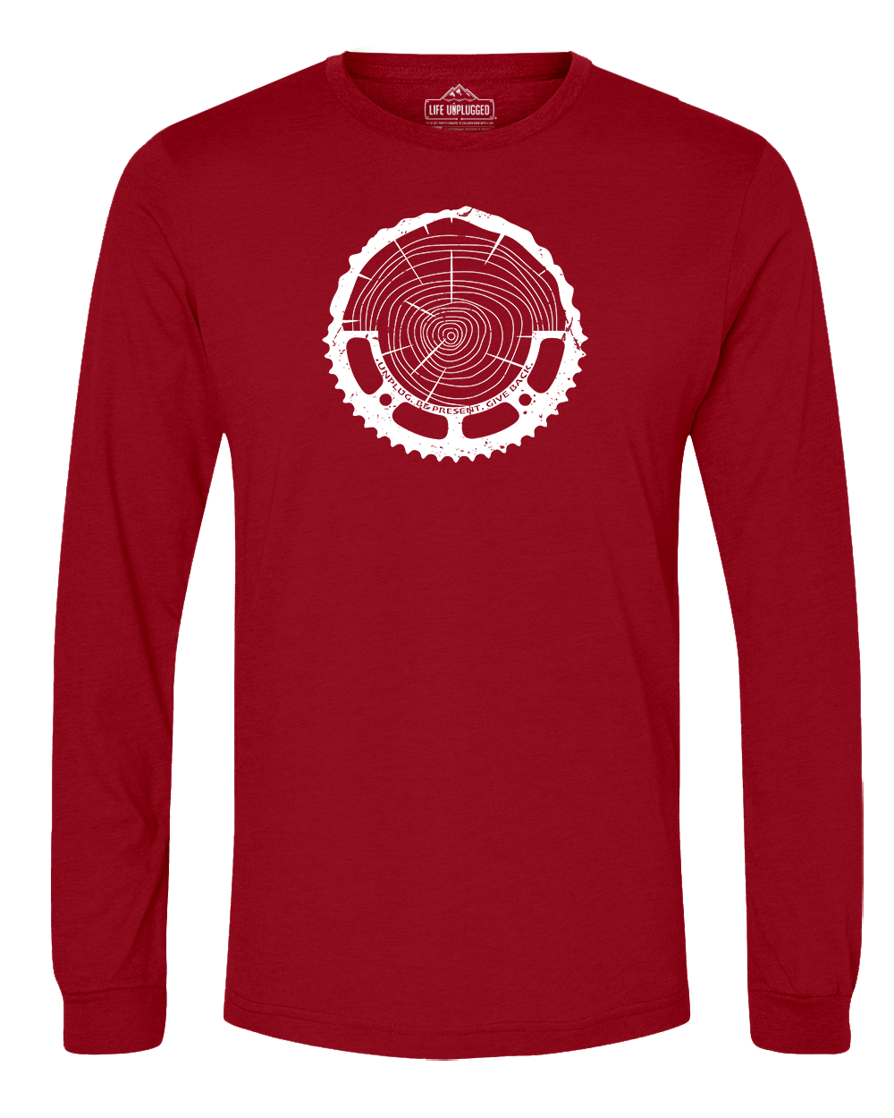 Tree Rings Chainring Long Sleeve T-Shirt