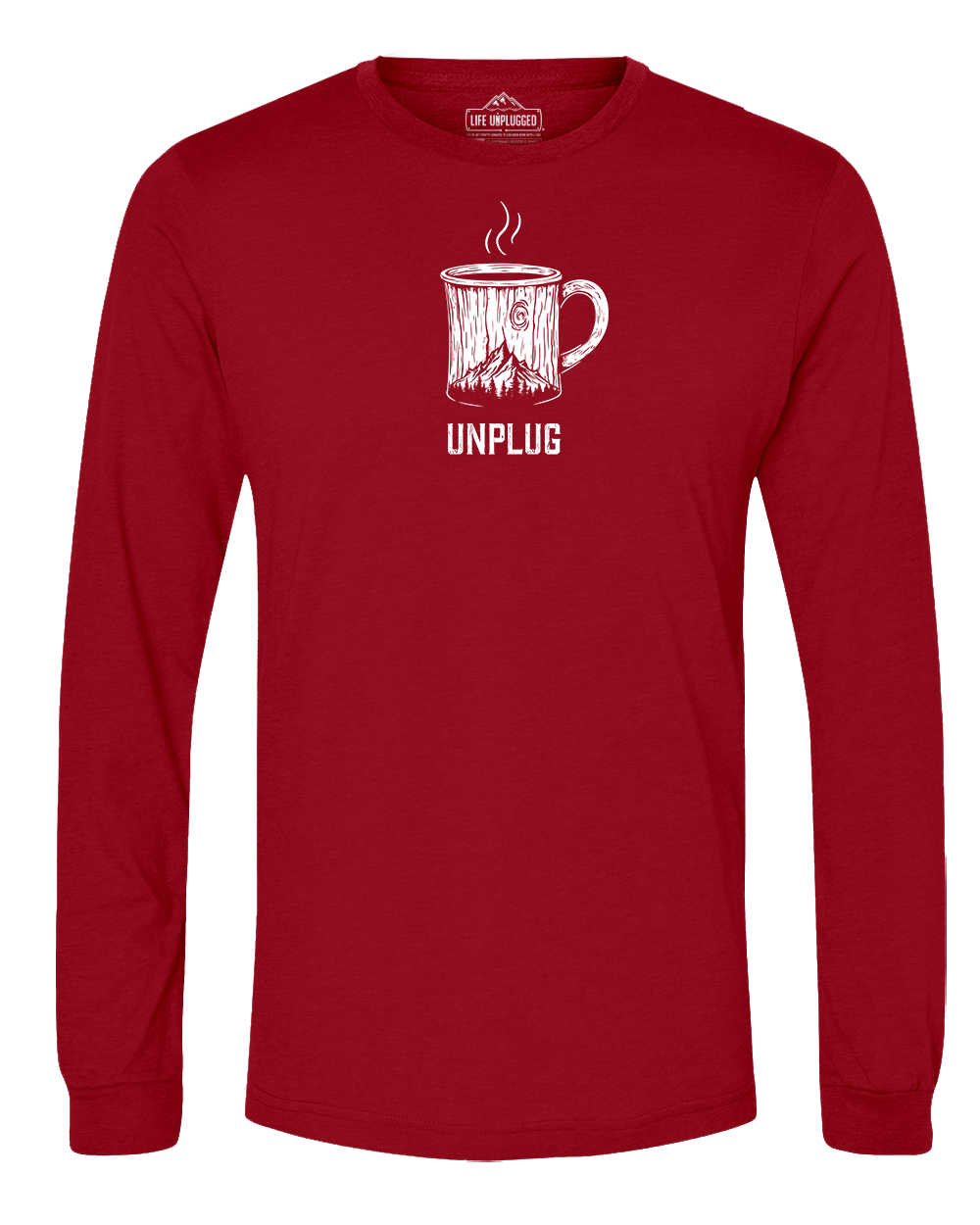 WOODEN COFFEE MUG Long Sleeve T-Shirt