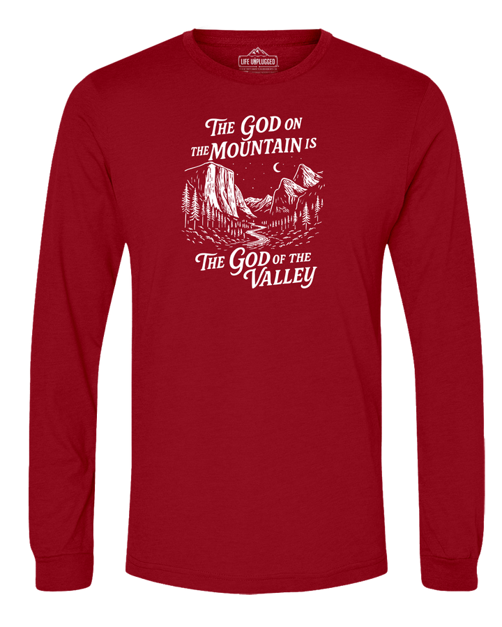 God On The Mountain Long Sleeve T-Shirt