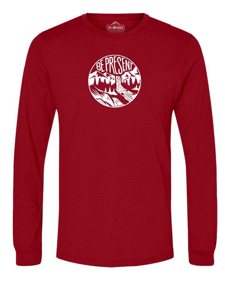 Be Present Waterfall Long Sleeve T-Shirt