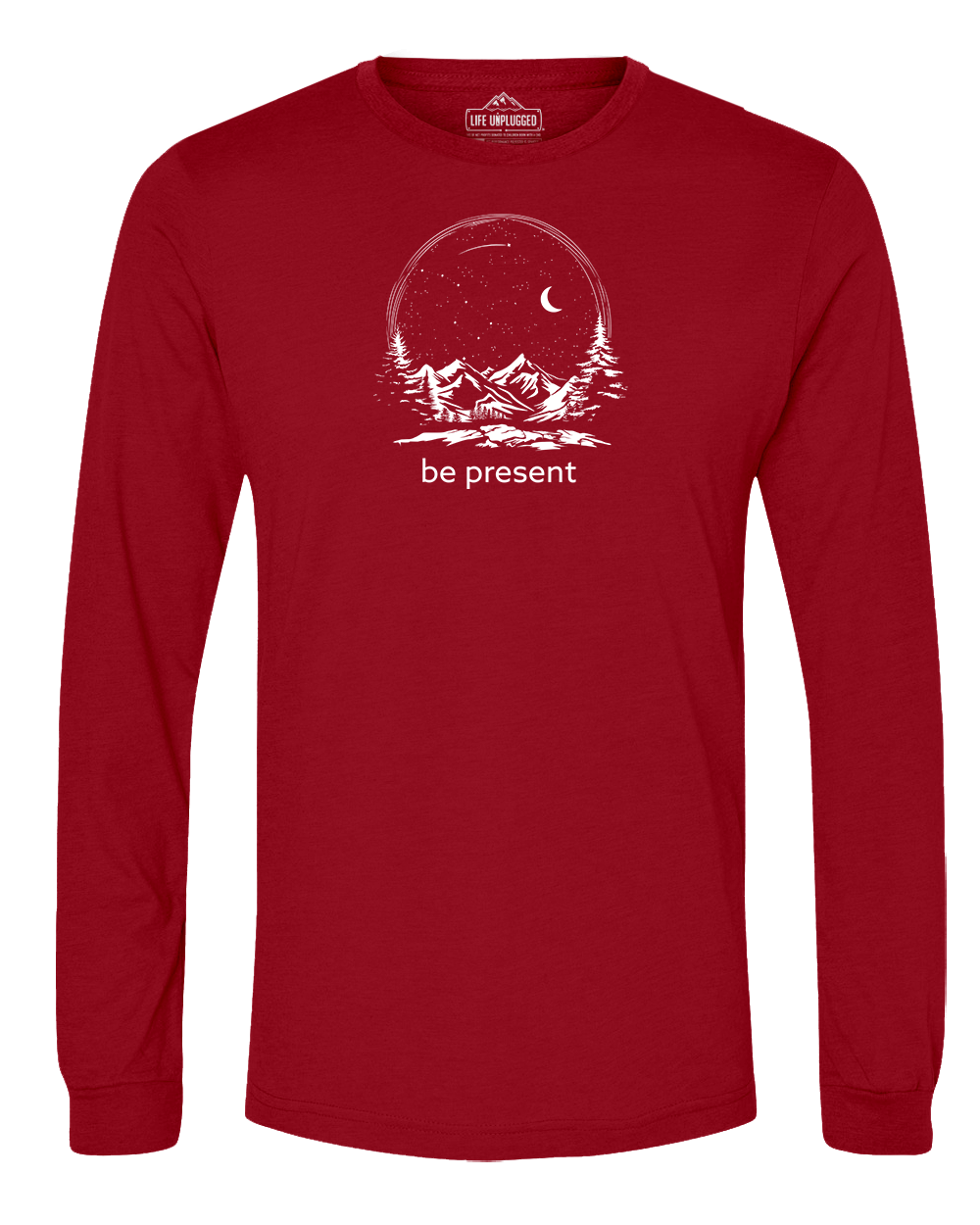 Starry Night Sky Long Sleeve T-Shirt