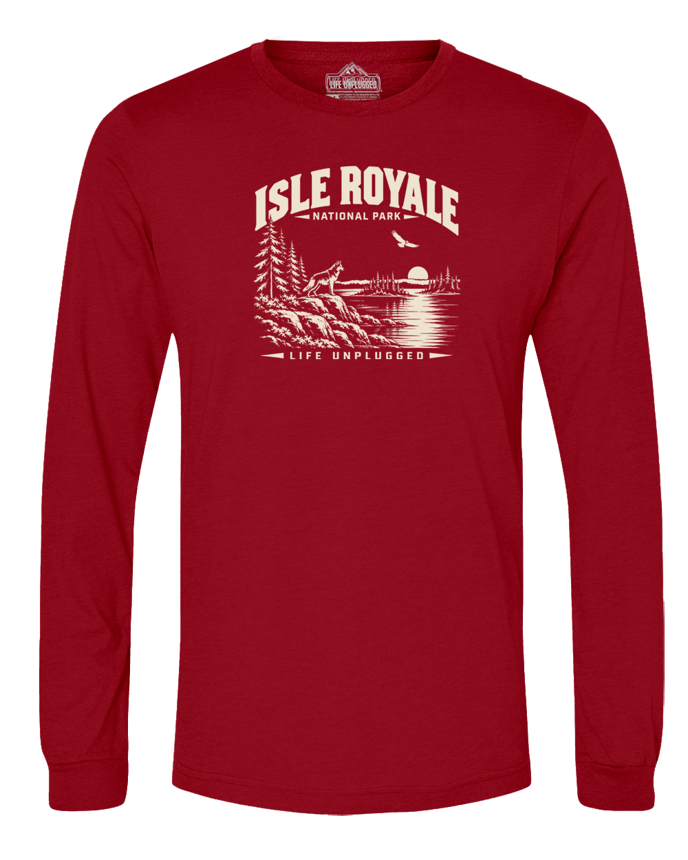 ISLE ROYALE NATIONAL PARK Long Sleeve T-Shirt