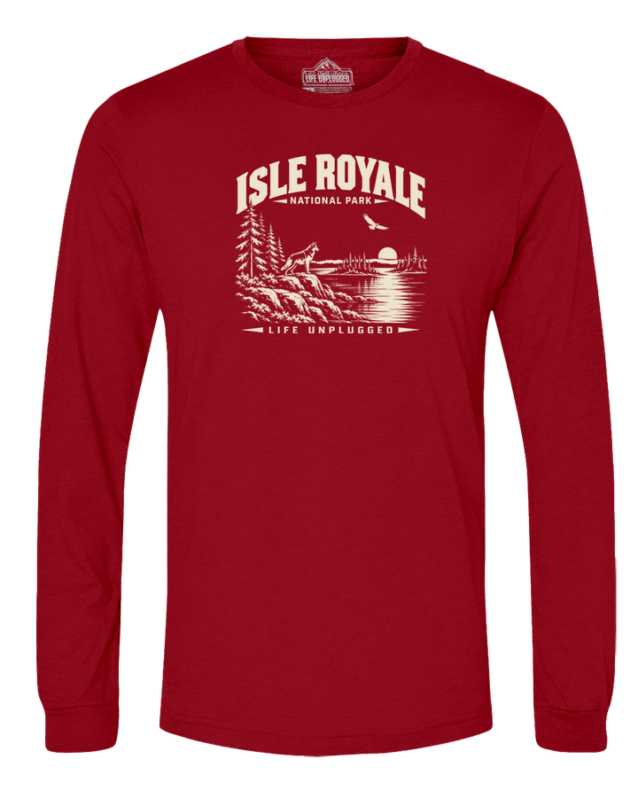 ISLE ROYALE NATIONAL PARK Long Sleeve T-Shirt