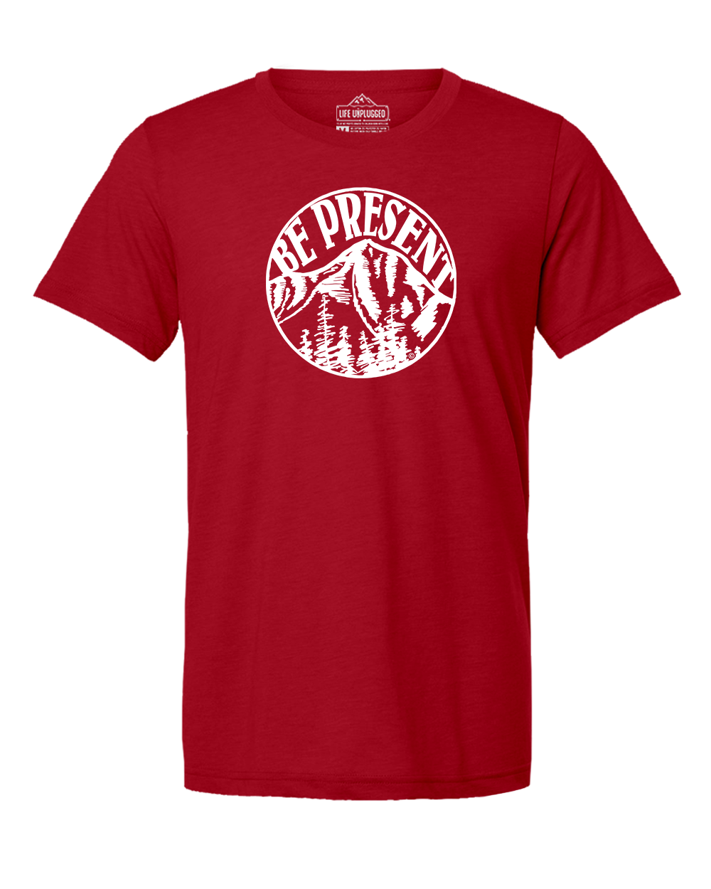 Be Present Mountain Triblend T-Shirt