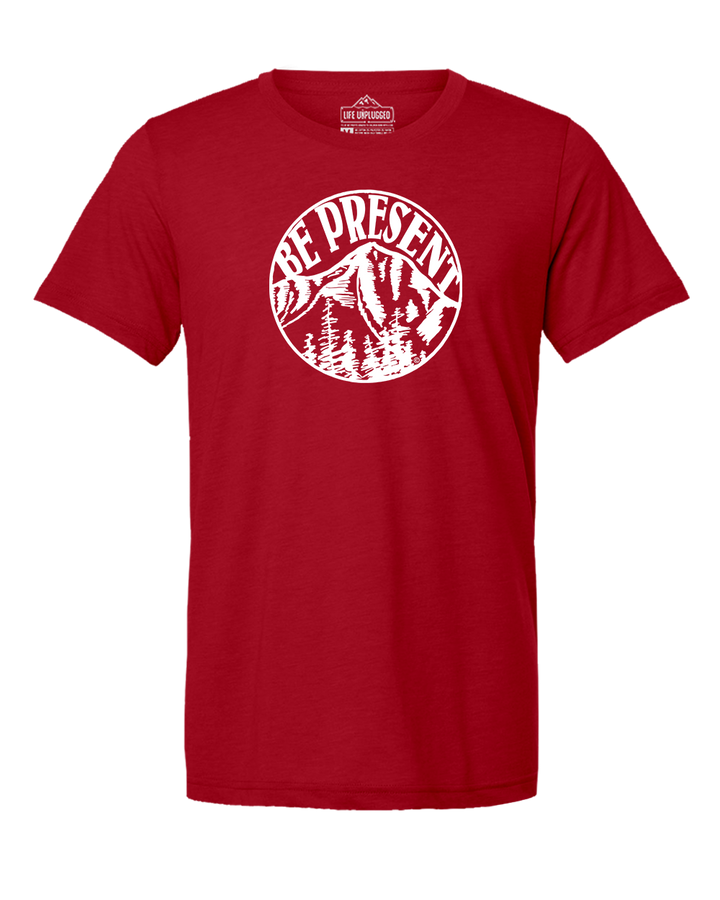 Be Present Mountain Triblend T-Shirt