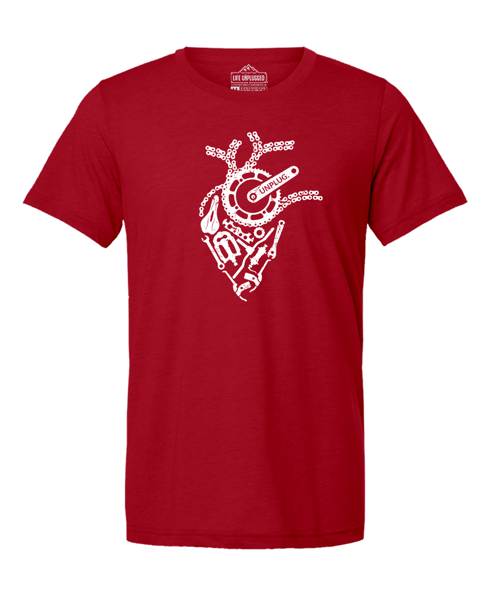 Anatomical Heart (Bicycle Parts) Triblend T-Shirt