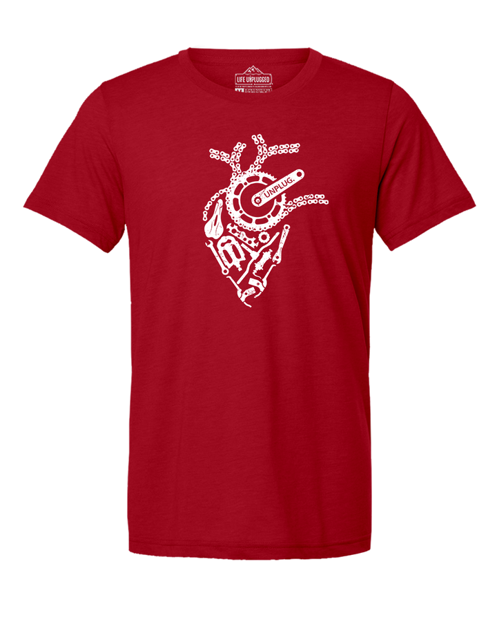 Anatomical Heart (Bicycle Parts) Triblend T-Shirt