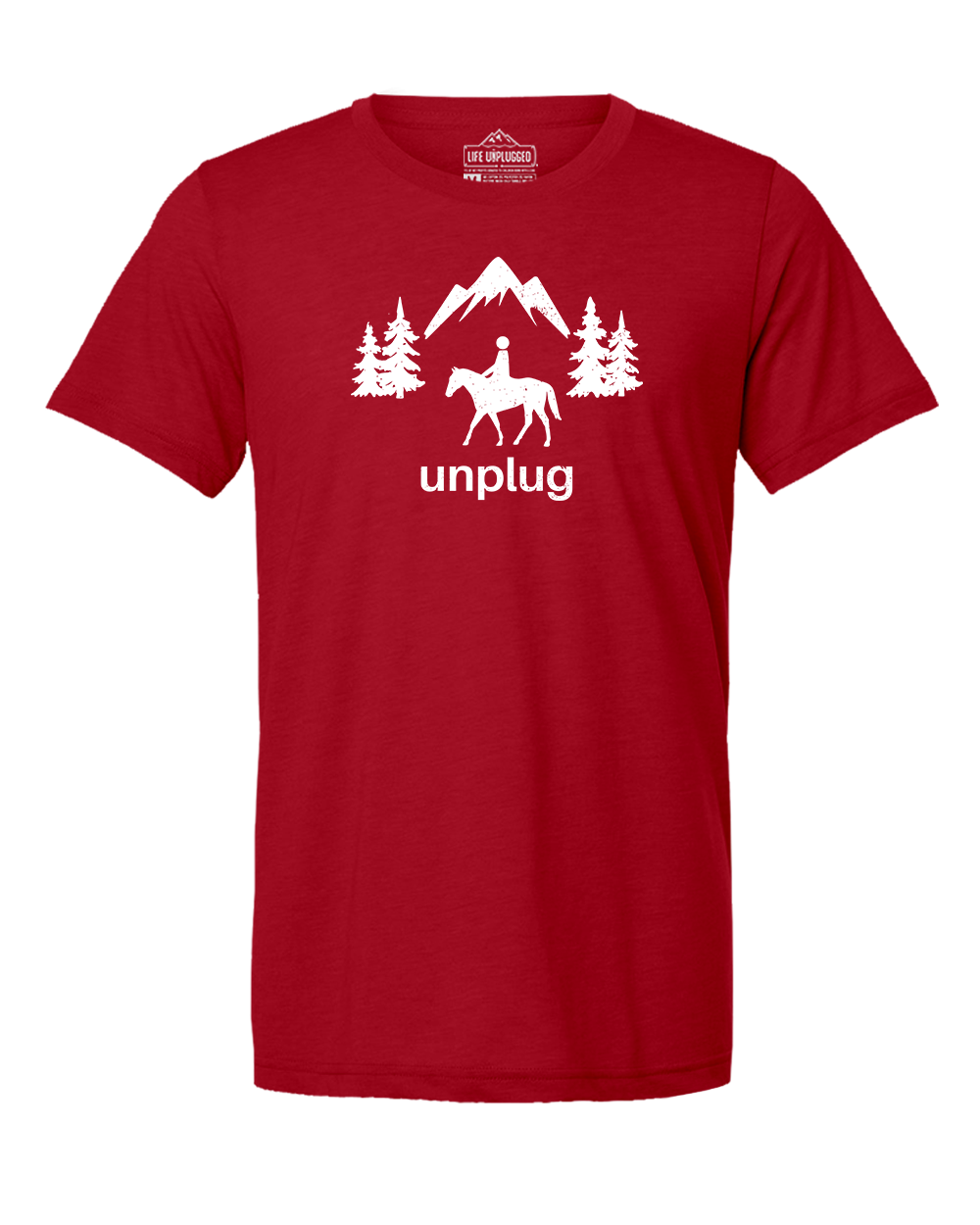 Horseback Riding Triblend T-Shirt