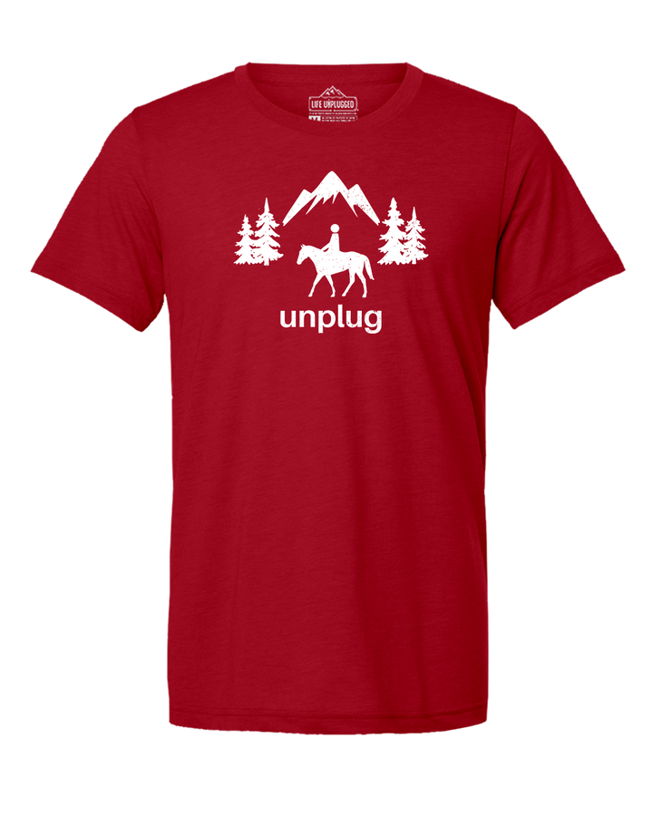 Horseback Riding Triblend T-Shirt