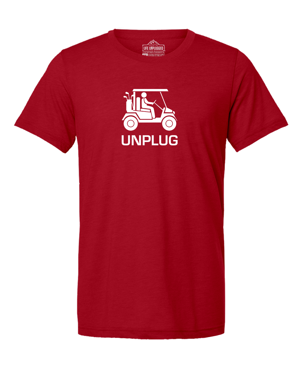 Golf Cart Triblend T-Shirt