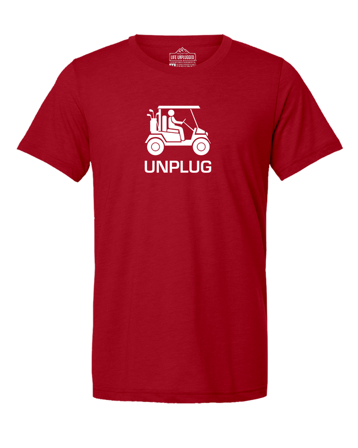 Golf Cart Triblend T-Shirt