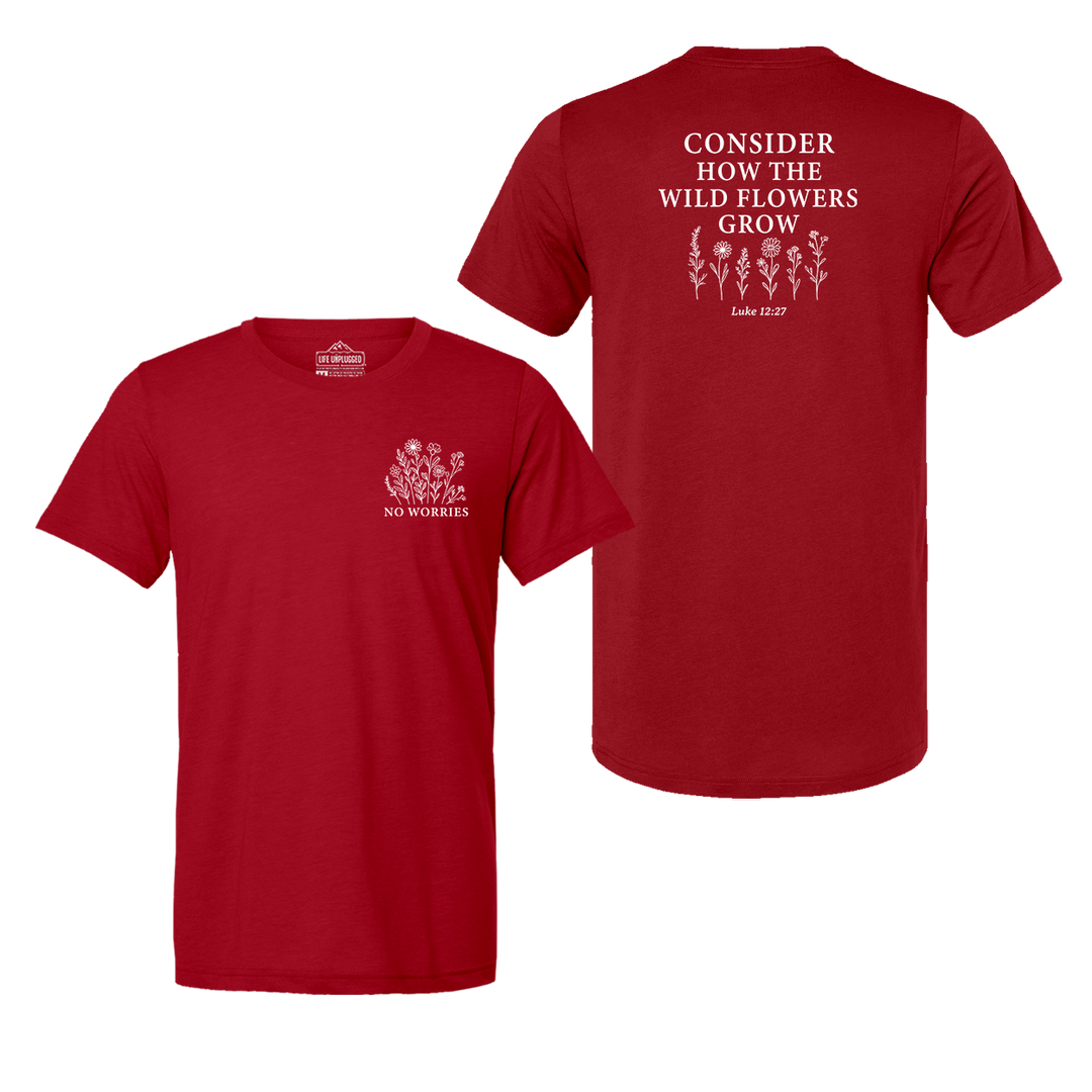 Consider the Wildflowers Triblend T-Shirt