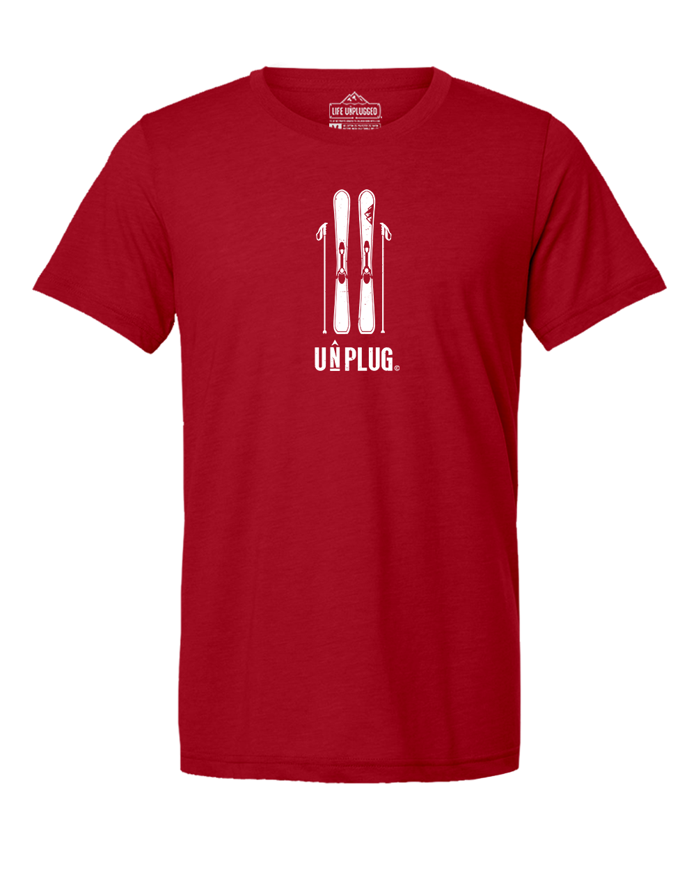 Skiing Triblend T-Shirt