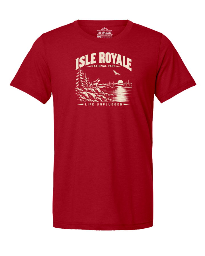 ISLE ROYALE NATIONAL PARK Triblend T-Shirt