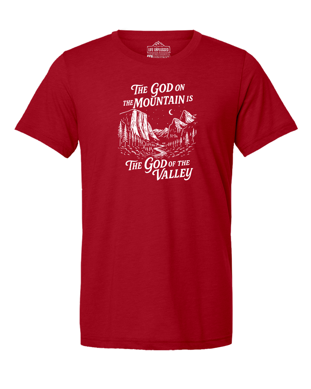 God On The Mountain Triblend T-Shirt