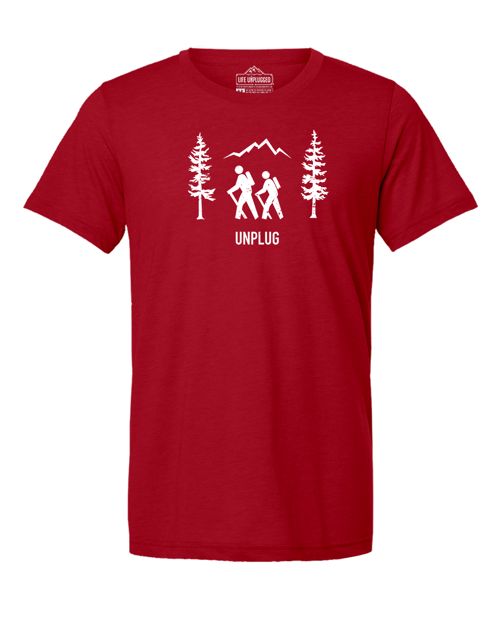 Hiking Scene Triblend T-Shirt
