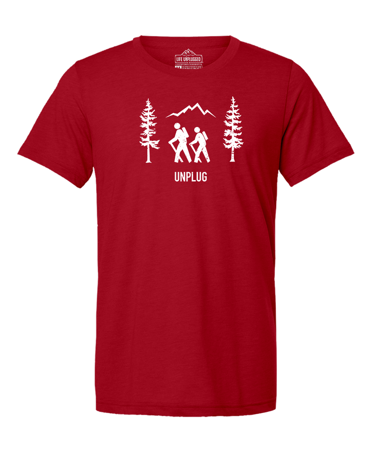 Hiking Scene Triblend T-Shirt