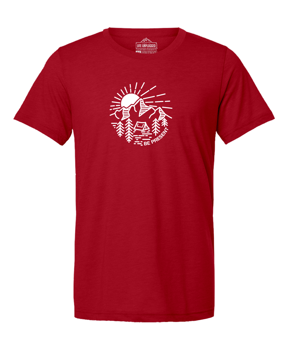 MOUNTAIN SUNSET Triblend T-Shirt