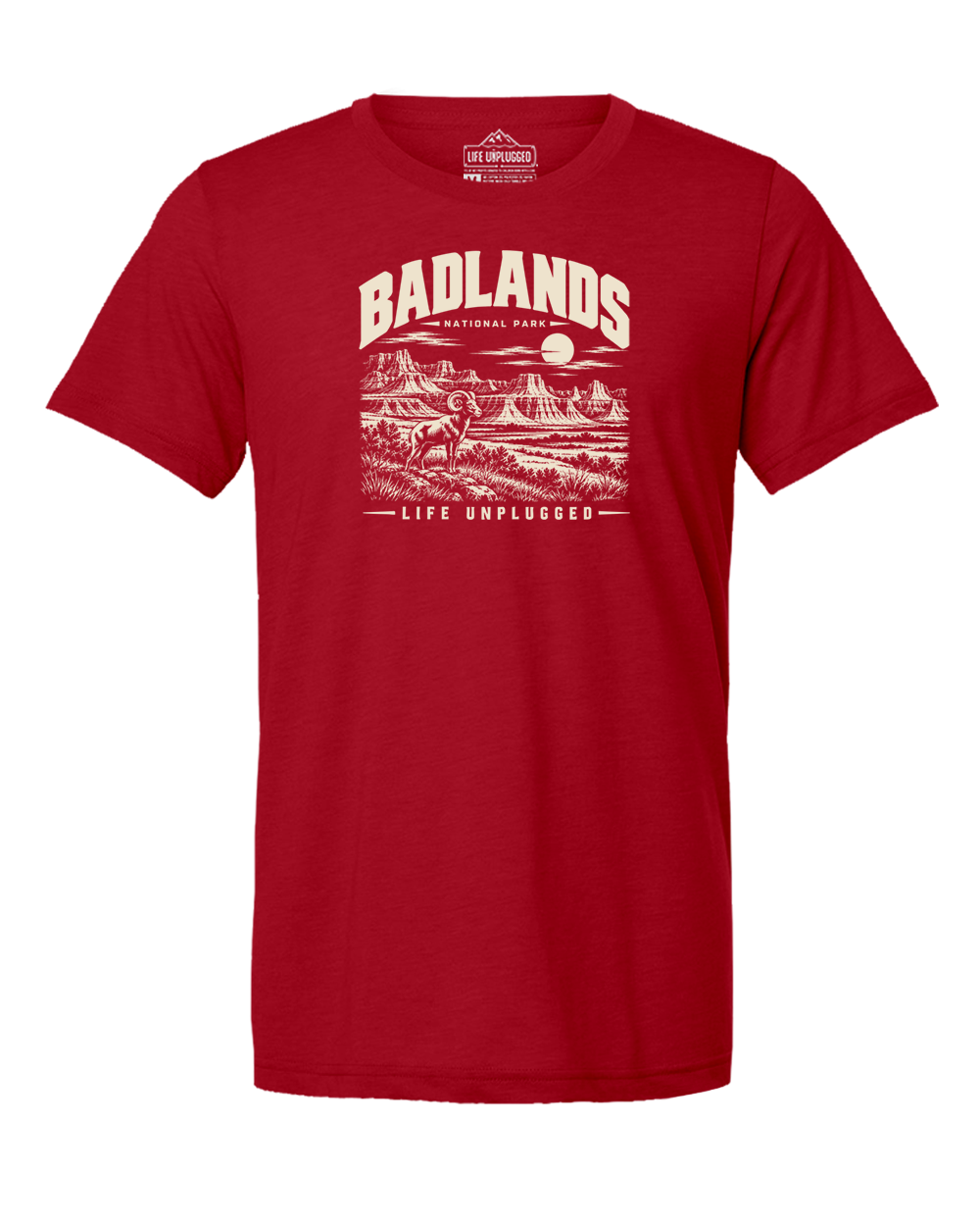 BADLANDS NATIONAL PARK Triblend T-Shirt