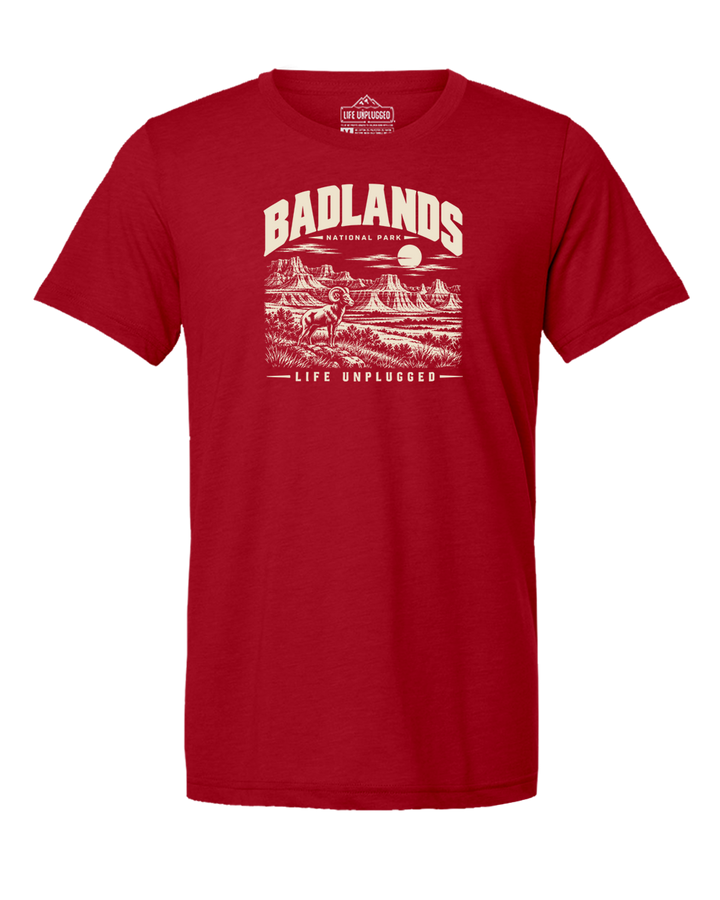 BADLANDS NATIONAL PARK Triblend T-Shirt