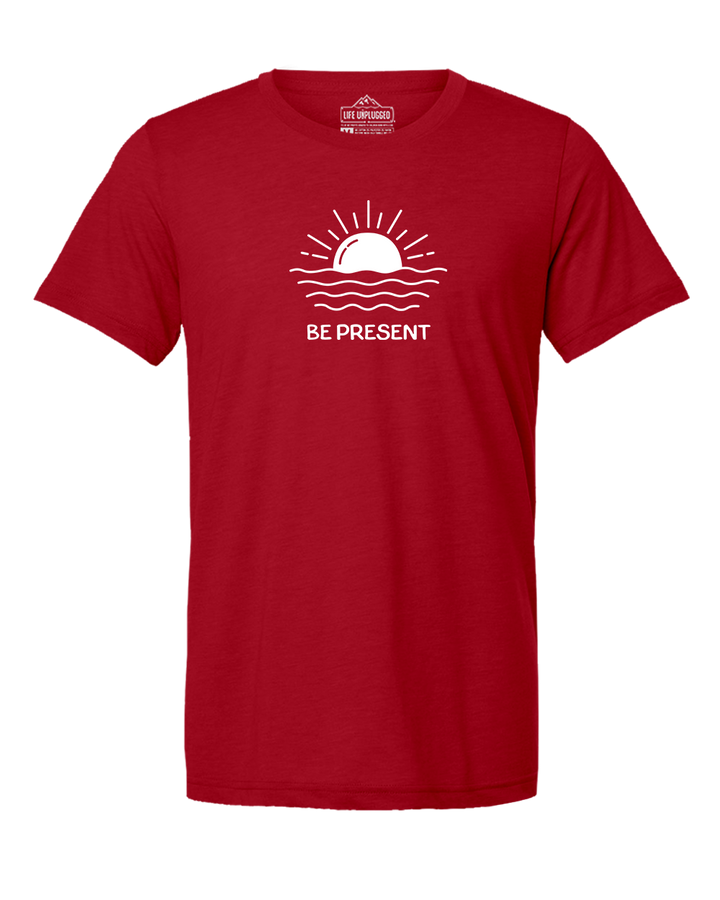 OCEAN SUNSET Triblend T-Shirt