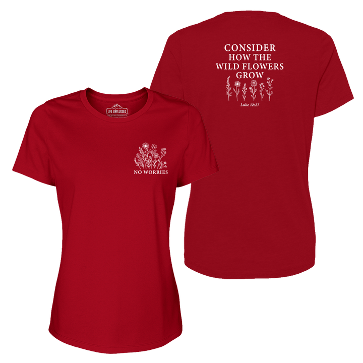 Consider the Wildflowers Women's T-Shirt