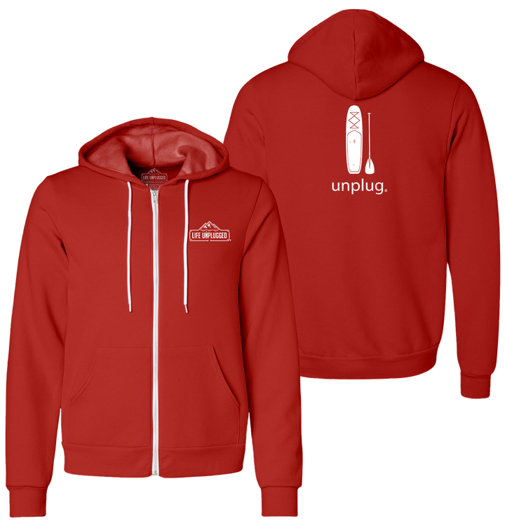 STAND UP PADDLE Supersoft Midweight Zip Up Hoodie