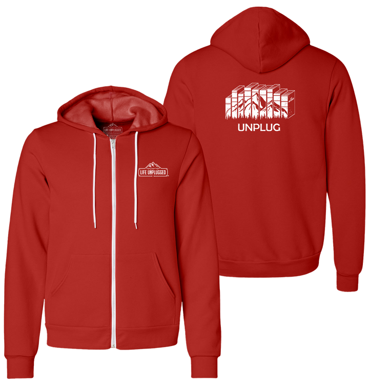 READING Supersoft Midweight Zip Up Hoodie